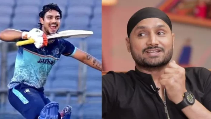 Harbhajan and Ishan Kishan Harbhajan and Ishan Kishan