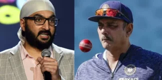 Monty Panesar and Ravi Shastri