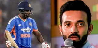 அவரை பாத்து நீங்க விளையாடி அவுட் ஆவாதீங்க.. சஞ்சு சாம்சனுக்கு அறிவுரை வழங்கிய – அஜின்க்யா ரஹானே Rahane and Samson