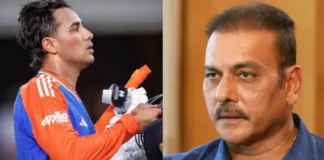 Ravi Shastri and Abhishek
