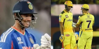 Shivam Dube and Dhoni