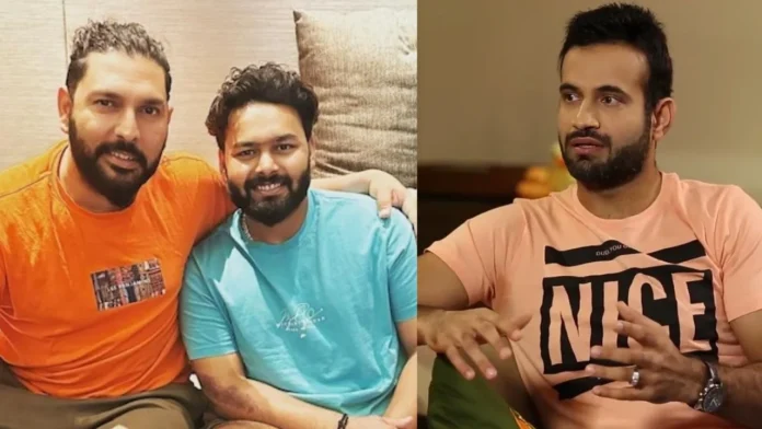 Irfan Pathan and Pant Irfan Pathan and Pant