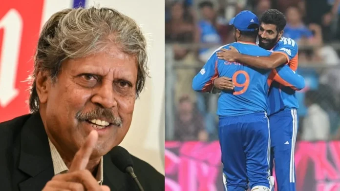 Kapil Dev and Bumrah Kapil Dev and Bumrah