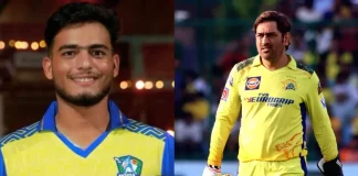 Prashant Veer and Dhoni