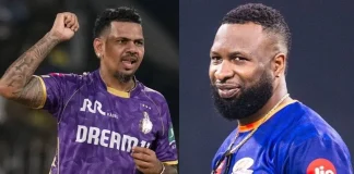Sunil Narine and Pollard