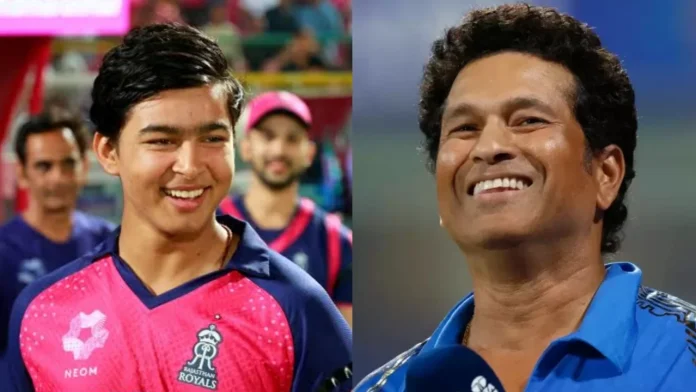 Vaibhav Suryavanshi and Sachin Vaibhav Suryavanshi and Sachin