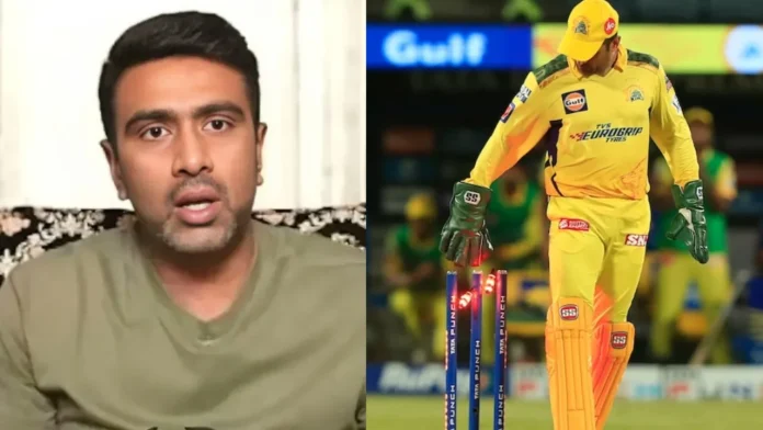 Ashwin and Dhoni Ashwin and Dhoni