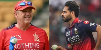Andy Flower and Bhuvi