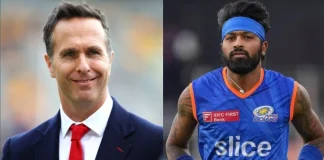 Michael Vaughan and Pandya