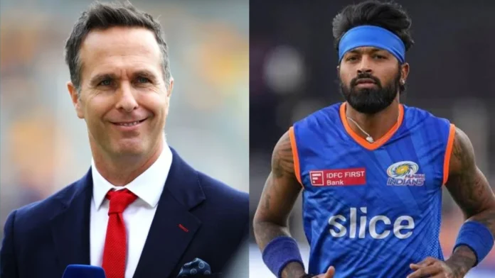 Michael Vaughan and Pandya Michael Vaughan and Pandya