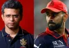 Rajesh Menon and Virat Kohli
