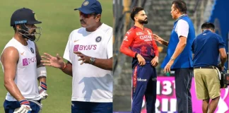 Ravi Shastri and Kohli