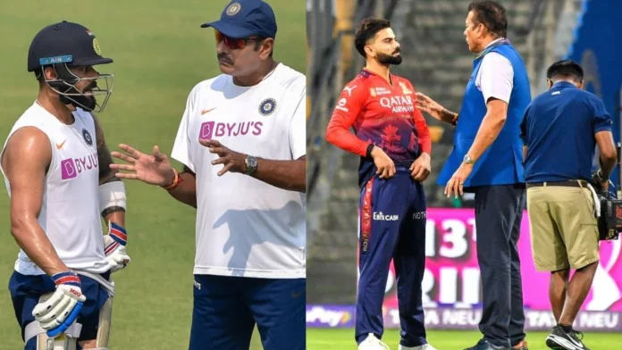 Ravi Shastri and Kohli