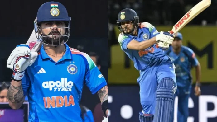 Shubman Gill and Kohli Shubman Gill and Kohli