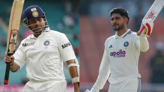 Shubman Gill and Sachin