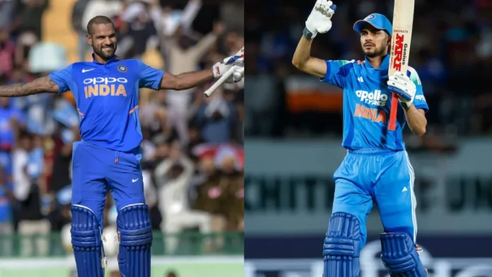 Shubman Gill and Shikhar Dhawan