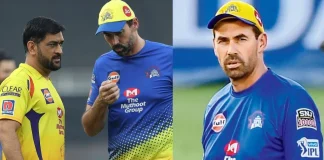 Stephen Fleming and MS Dhoni