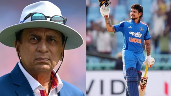 Sunil Gavaskar and Ishan Kishan
