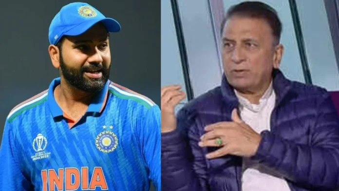 Sunil Gavaskar and Rohit Sharma
