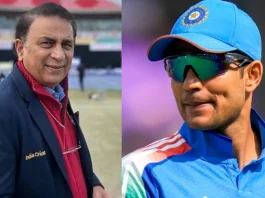 Sunil Gavaskar and Shubman Gill
