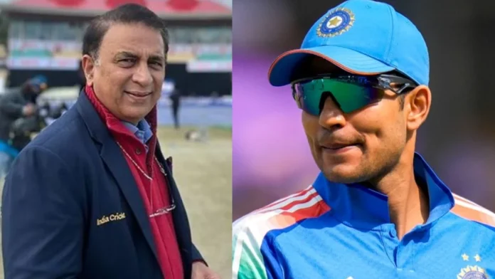 Sunil Gavaskar and Shubman Gill Sunil Gavaskar and Shubman Gill