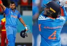 Abhishek Sharma and Raina