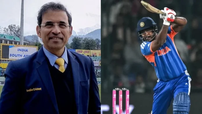 Harsha Bhogle and Samson Harsha Bhogle and Samson