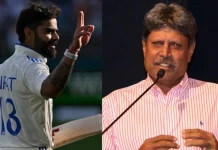 Kapil Dev and Virat Kohli