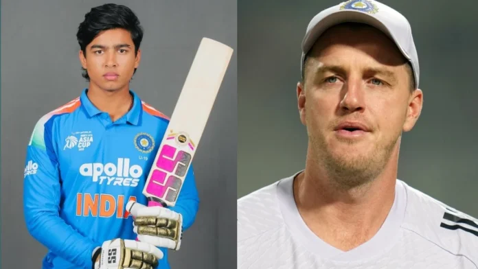 Morne Morkel and Vaibhav Sooryavanshi