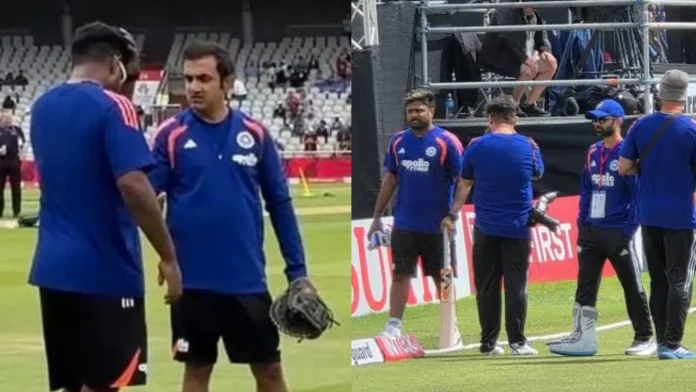 Sanju Samson and Gambhir