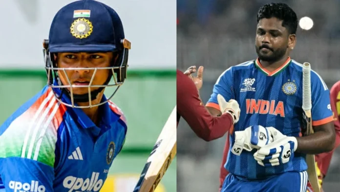 Vaibhav Sooryavanshi and Sanju Samson